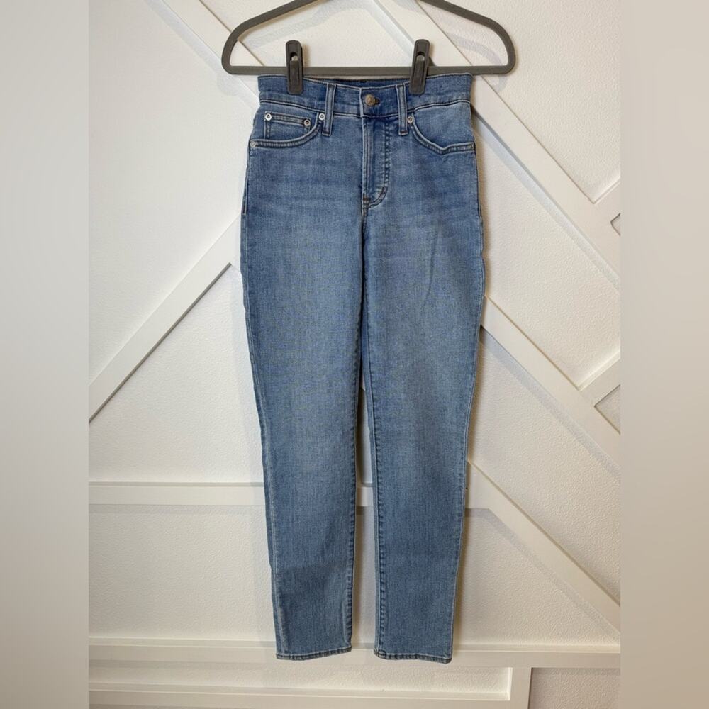 NWT Madewell The Mid Rise Perfect Vintage Jean in Alderton Wash Size 23 Tall - Picture 2 of 12